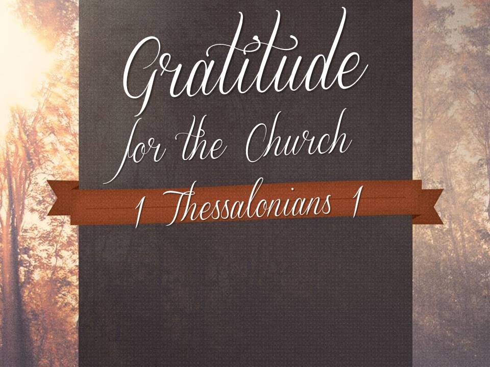 Gratitude for the Church