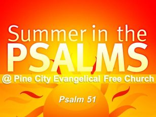 Summer in the Psalms- Psalm 51